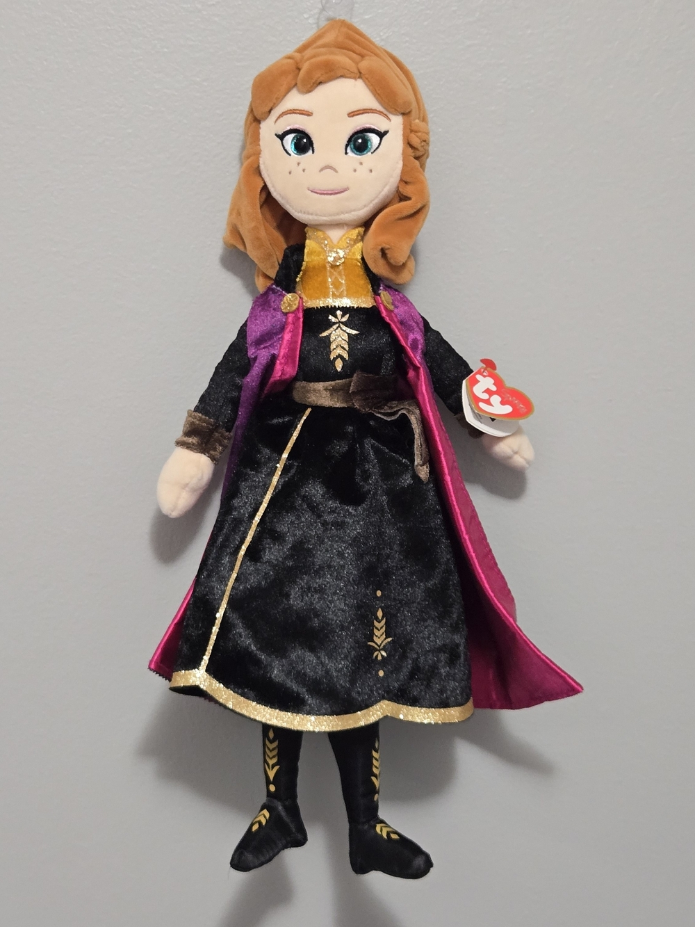 Ty Sparkle Frozen 2 Anna Plush Large 14" Doll New